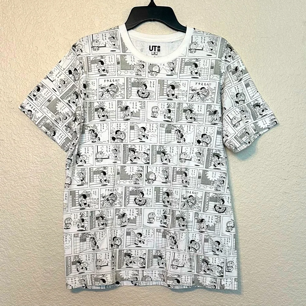 ☀️ Uniqlo Doraemon Manga UT T-Shirt - Picture 2 of 7